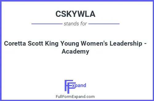 Full form of CSKYWLA