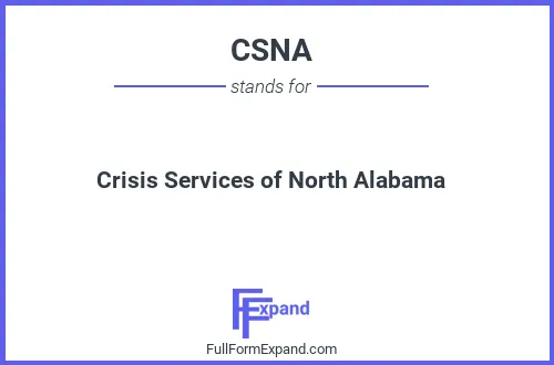 Full form of CSNA