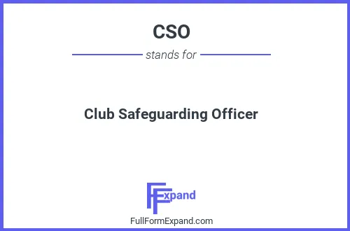 Full form of CSO