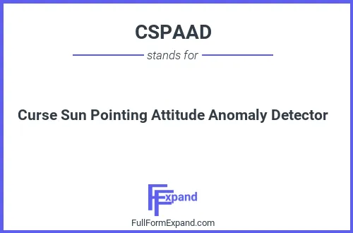 Full form of CSPAAD
