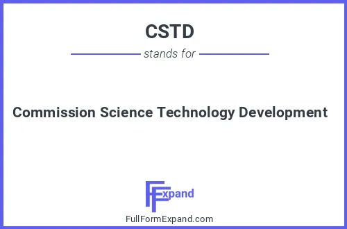 Full form of CSTD