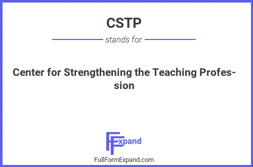 Full form of CSTP