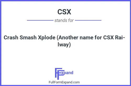 Full form of CSX