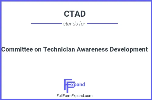 Full form of CTAD