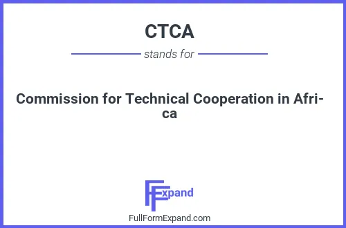 Full form of CTCA
