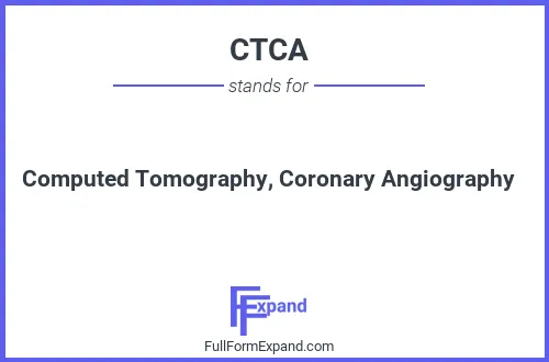 Full form of CTCA