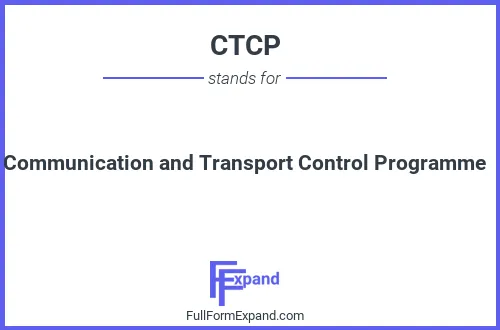 Full form of CTCP
