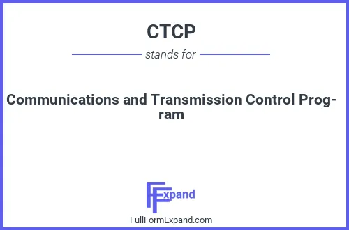Full form of CTCP