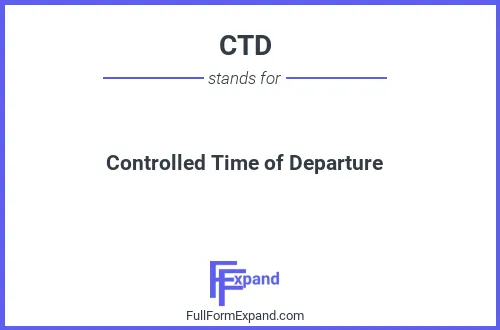 Full form of CTD