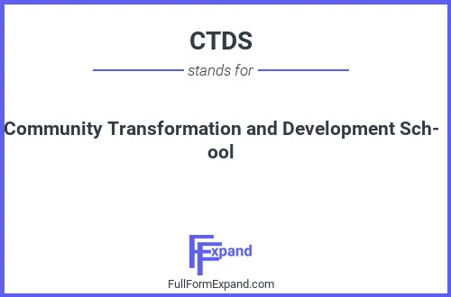 Full form of CTDS