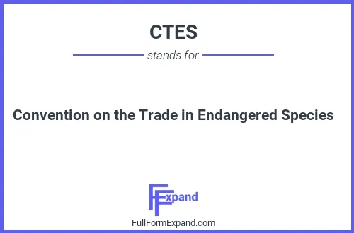 Full form of CTES