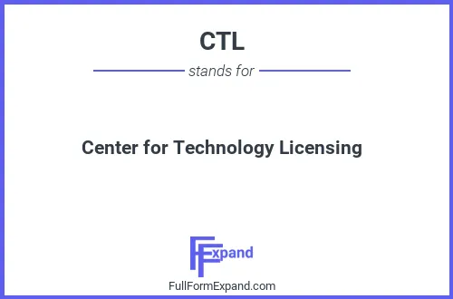 Full form of CTL