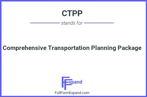 Full form of CTPP