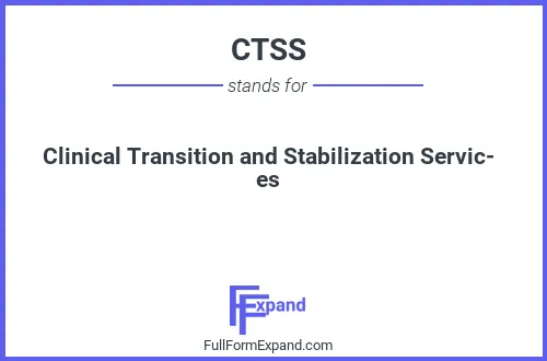 Full form of CTSS