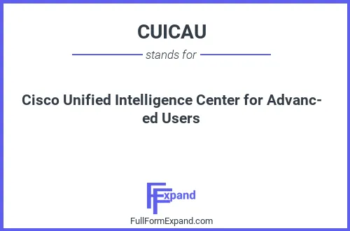 Full form of CUICAU