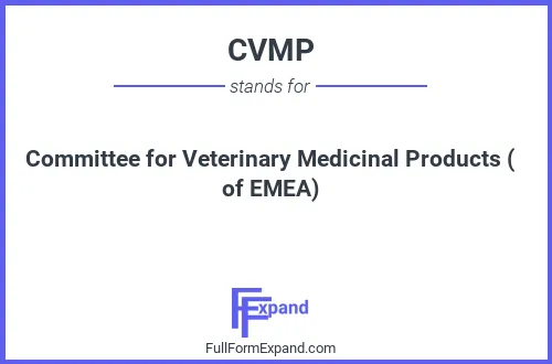 Full form of CVMP