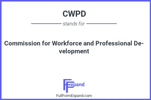 Full form of CWPD