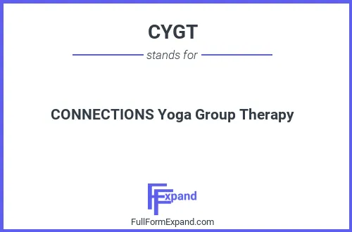 Full form of CYGT