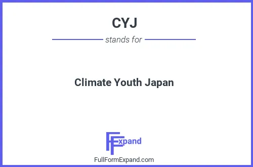 Full form of CYJ