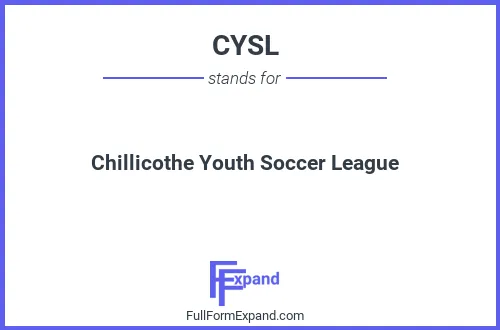 Full form of CYSL