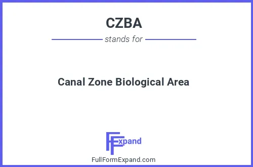 Full form of CZBA