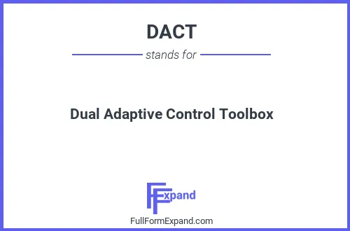 Full form of DACT