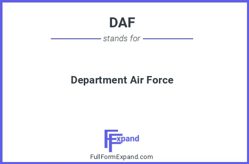 Full form of DAF