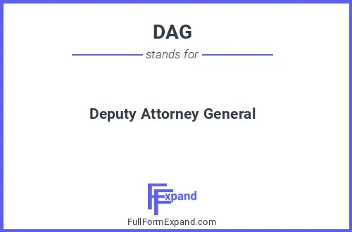 Full form of DAG