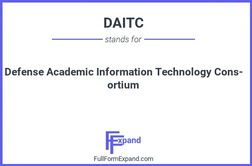 Full form of DAITC
