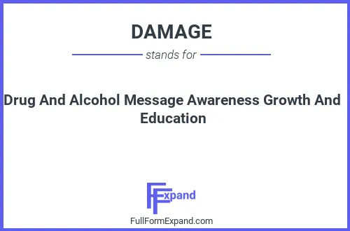 Full form of DAMAGE