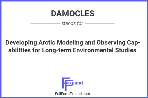 Full form of DAMOCLES