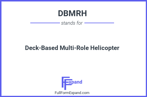 Full form of DBMRH