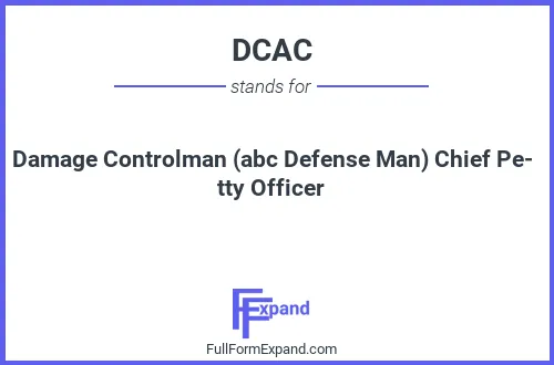 Full form of DCAC