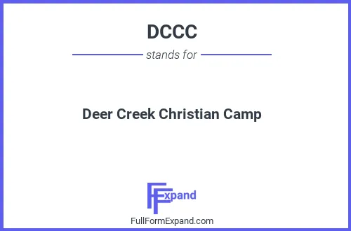 Full form of DCCC