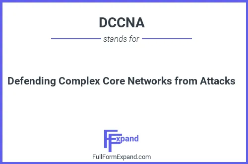Full form of DCCNA