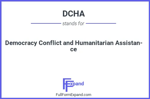 Full form of DCHA