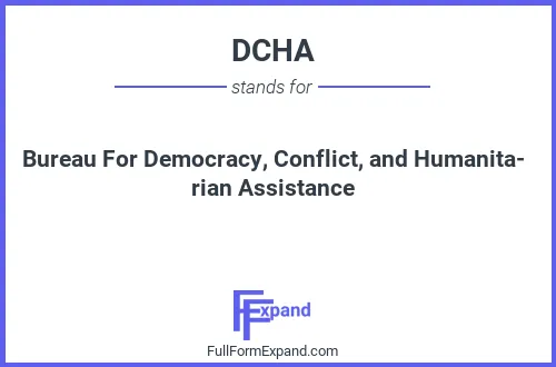 Full form of DCHA