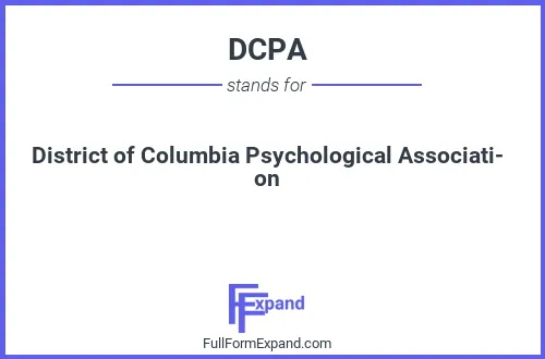 Full form of DCPA