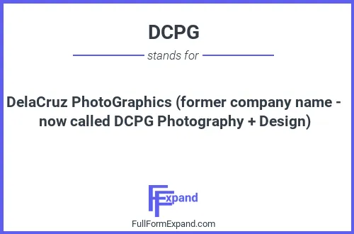 Full form of DCPG