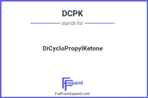 Full form of DCPK