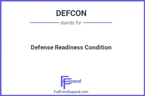 Full form of DEFCON