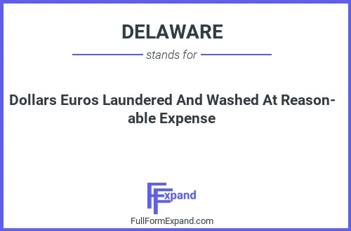 Full form of DELAWARE