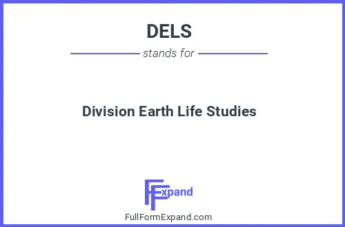 Full form of DELS