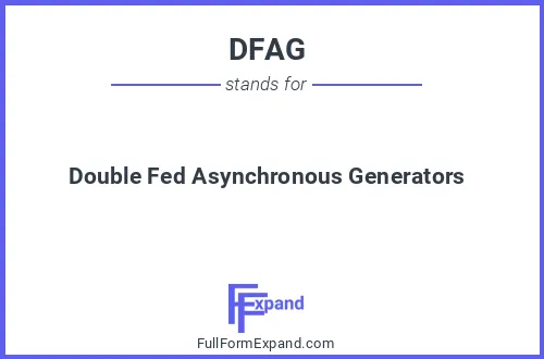 Full form of DFAG