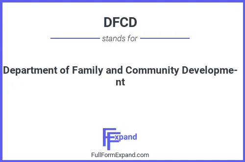 Full form of DFCD
