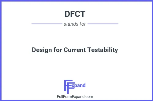 Full form of DFCT