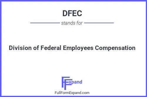Full form of DFEC