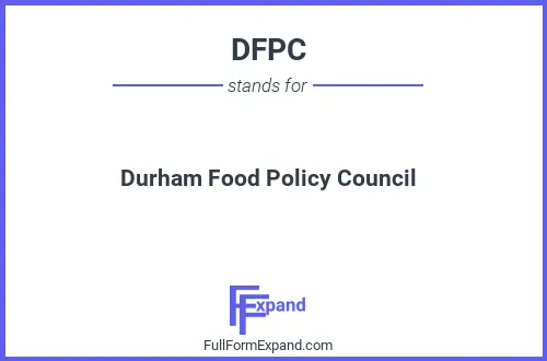 Full form of DFPC
