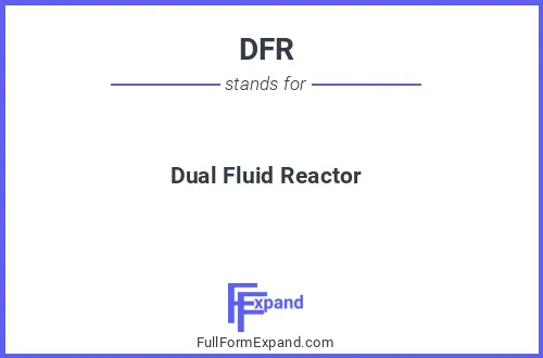 Full form of DFR