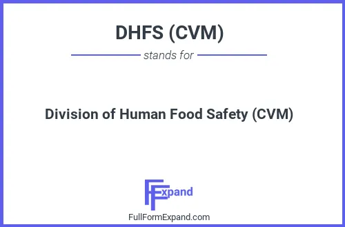Full form of DHFS (CVM)